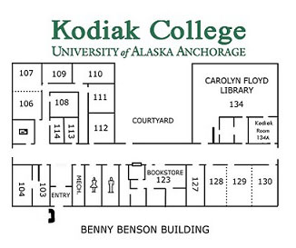 Map of the Benny Benson Building